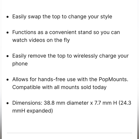 2/20 PopGrip Popsockets AirPods Holder Neo Mint Light Green BNWT - Picture 7 of 10